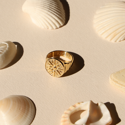 Golden Sun Ring
